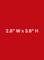 2.8 W x 3.8 H-1 2.8 W x 3.8 H-1